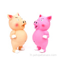 Jouet de cochon en latex en forme de cochon drôle Squeaky MToy